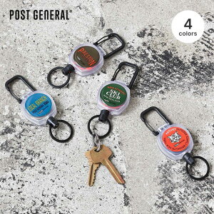 �|�X�g�W�F�l���� �t�@�E���h�X�[�x�j�A�J���[�R�[�h���[���L�[�z���_�[ POST GENERAL FOUND SOUVENIR COLOR CODE REEL KEY HOLDER �L�[���[�� �L�k�R�[�h ������莮 ���z���_�[ �J���r�i�t�� �����h�~ �o