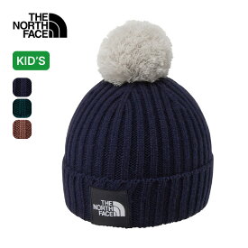 ザ・ノース・フェイス ノースフェイス ポンポンカプッチョ【キッズ】 THE NORTH FACE Kids' Pom Pom Cappucho NNJ42307 防寒 雪遊び 帽子 ニットキャップ ニット帽 ジュニア 子供用 おしゃれ キャンプ アウトドア
