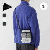 アンドワンダー エコパックショルダーポーチ and wander ECOPAK sholder pouch 5745975207 ショルダーバ…