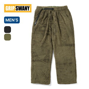 �O���b�v�X���j�[ �M�A�t���[�X�p���c GRIP SWANY GEAR FLEECE PANTS �����Y GSMCP-215 �{�g���X �����O�p���c �|�P�b�g ���[ ������� �L�����v �A�E�g�h�A