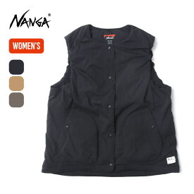 ナンガ ヒノックリップストップインナーダウンベスト【ウィメンズ】 NANGA HINOC RIPSTOP INNER DOWN VEST W レディース ND2442-1N301 難燃 焚き火 焚火 重ね着 防寒 保温 アウター タキビインナーダウン おしゃれ キャンプ アウトドア