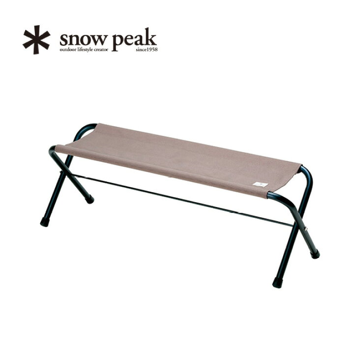 楽天市場】スノーピーク FDベンチ グレー snow peak FD Bench Gray LV 