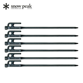 スノーピーク ソリッドステーク30 6本セット snow peak Solid Stake 30x6 R-103-1 ペグ テント アウトドア 小物 キャンプ 【正規品】