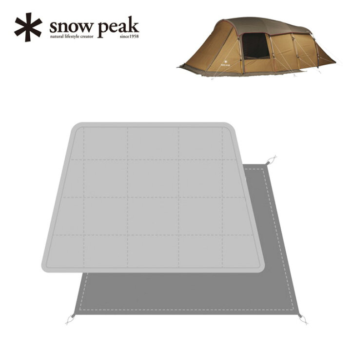 楽天市場】スノーピーク エルフィールド マットシートセット snow peak 