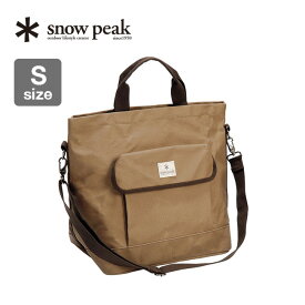 スノーピーク トートバック S snow peak Snow Peak Tote Bag S UG-070R トートバッグ 鞄 カバン 幌布 トラベル 旅行 キャンプ アウトドア フェス 【正規品】