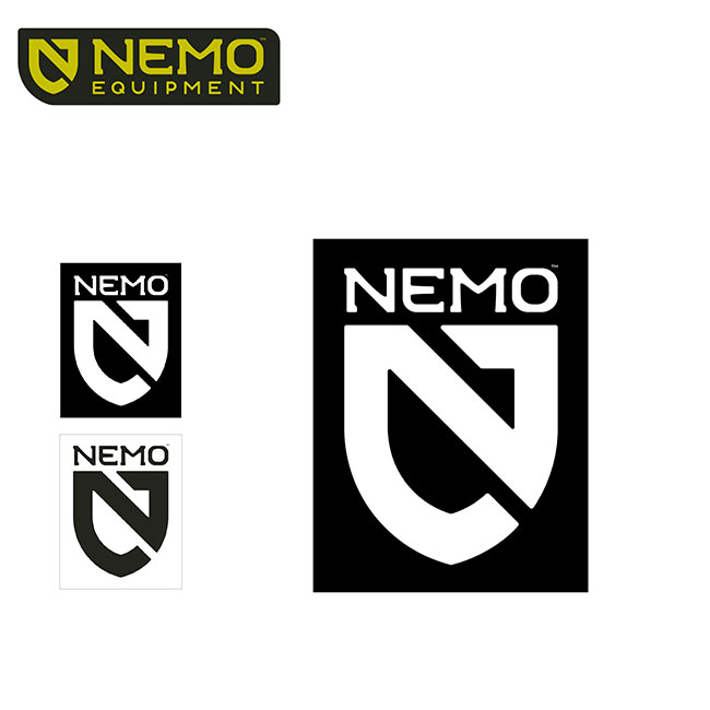 ニーモ NEMOシールドステッカーセット NEMO NM-AC-ST5 シール ステッカー キャンプ アウトドア フェス 