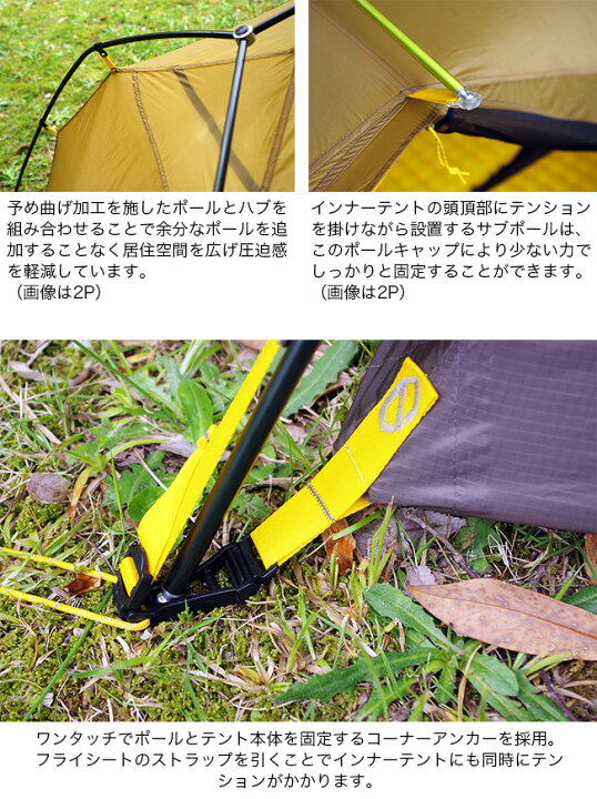 楽天市場】ニーモイクイップメント ダガー ストーム 2P NEMO Equipment 