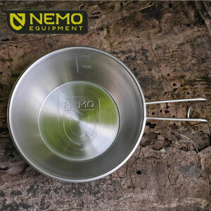 【SALE 40%OFF】ニーモイクイップメント NEMO Equipmentシェラカップ NEMO Equipment Sierra Cup NM-AC-SC 計量カップ ステンレスシェラ 食器 調理器具 フェス おしゃれ キャンプ アウトドア