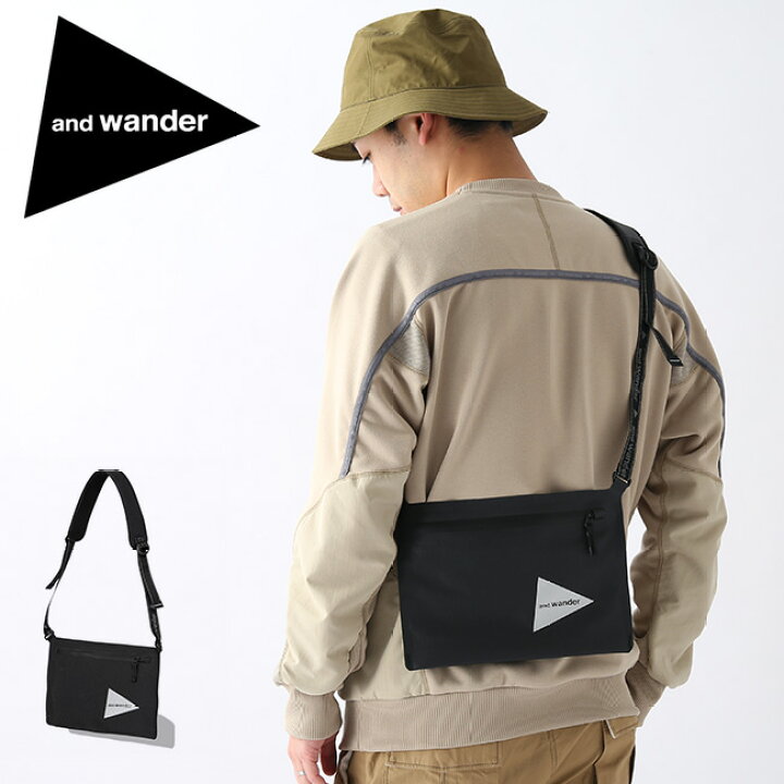 楽天市場 アンドワンダー ウォータープルーフサコッシュ And Wander Waterproof Sacoche ショルダーバッグ 防水 ブラック キャンプ アウトドア 正規品 Outdoorstyle サンデーマウンテン