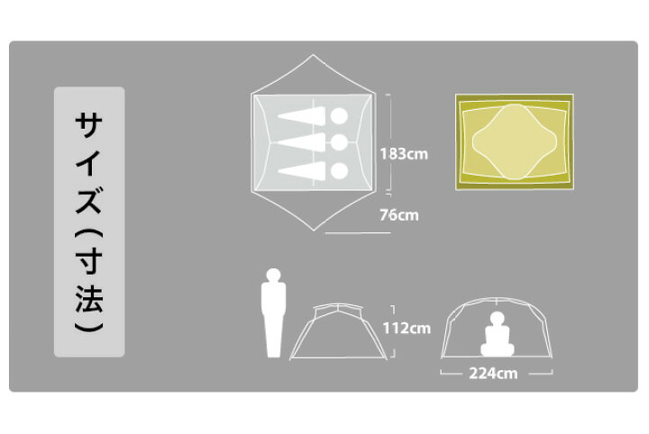 楽天市場】ニーモイクイップメント オーロラストーム 3P NEMO  