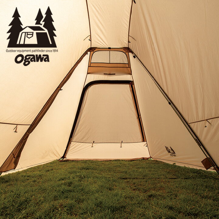 楽天市場】オガワ ツインクレスタ用2又フレーム OGAWA 3048 テント 二  