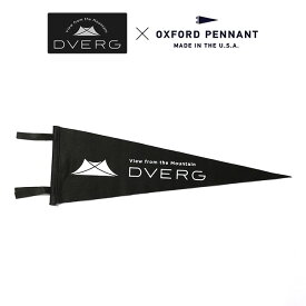 ドベルグ オックスフォードペナント DVERG OXFORD PENNANT 旗 フラッグ インテリア アウトドア小物 キャンプ アウトドアリビング