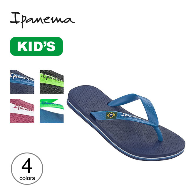 Ipanema Unisexs Classic Brasil Ii Kids Flip Flops