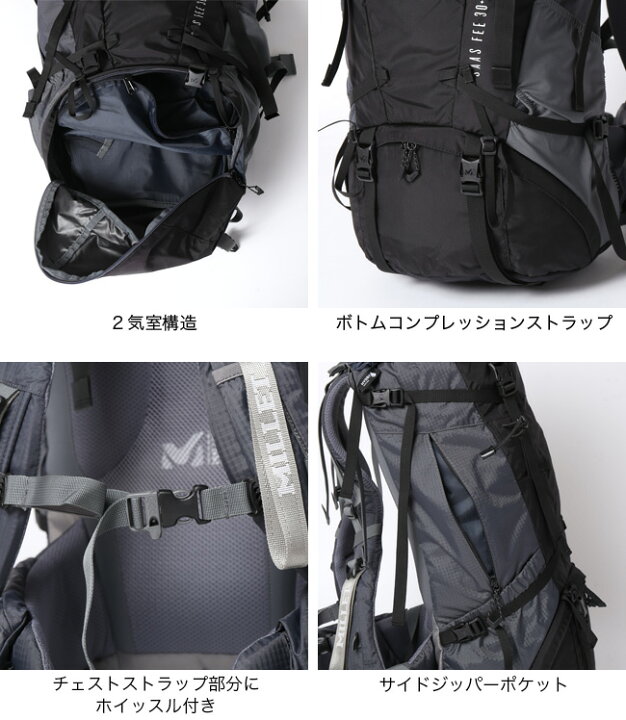 楽天市場】ミレー サースフェー30+5 Millet SAAS FEE 30+5 MIS0640 