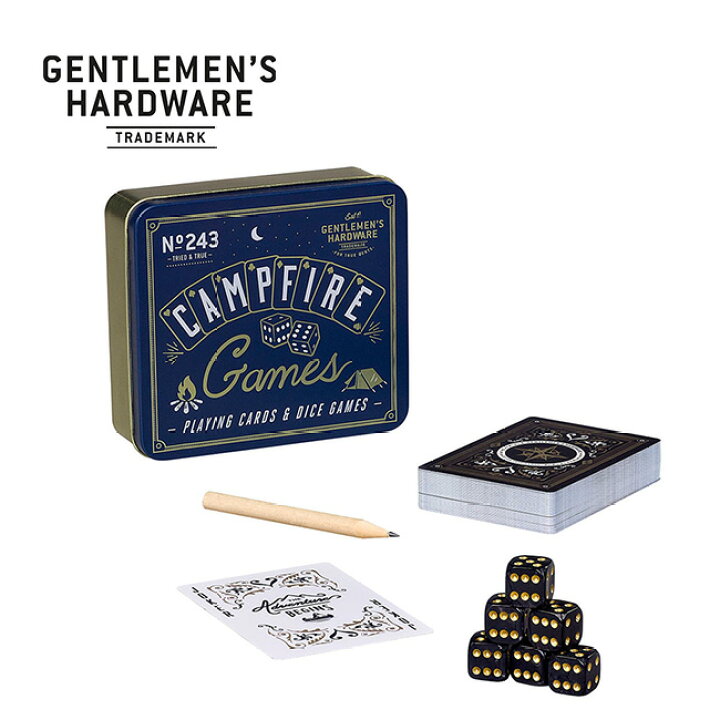 楽天市場 ジェントルマンハードウェア キャンプファイヤーゲーム Gentlemen S Hardware Campfire Games Gen243 カードゲーム サイコロゲーム トランプ スコアパッド 鉛筆 キャンプ 遊び道具 アウトドア 正規品 Outdoorstyle サンデーマウンテン