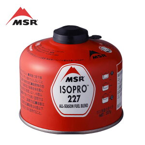 エムエスアール イソプロ227 MSR IsoPro 227 36928 ガスガスカートリッジ フェス おしゃれ キャンプ アウトドア