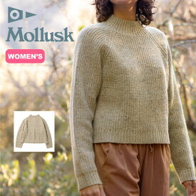 モラスク テディセーター Mollusk Teddy Sweater Women's レディース MS1706 ニット リブ編み 長袖 キャンプ アウトドア