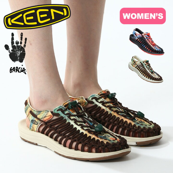 楽天市場 キーン ジェリーガルシア ユニーク Keen Jerry Garcia ウィメンズ レディース 靴 くつ サンダル スポーツサンダル スニーカー コンフォートサンダル シューズ コラボレーション キャンプ アウトドア フェス 正規品 Outdoorstyle サンデーマウンテン