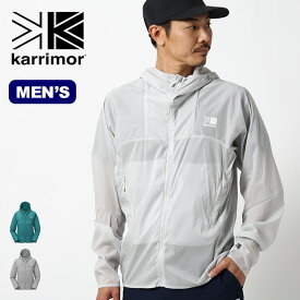 カリマー ウィンドシェルフーディ karrimor wind shell hoodie メンズ 101203 フーディ シェルジャケット アウター ランニング ハイキング キャンプ アウトドア フェス 【正規品】
