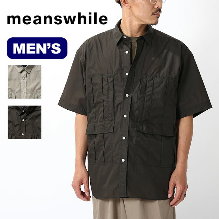 楽天市場】【SALE 50%OFF】ミーンズワイルマイクロリップS/Sシャツ  