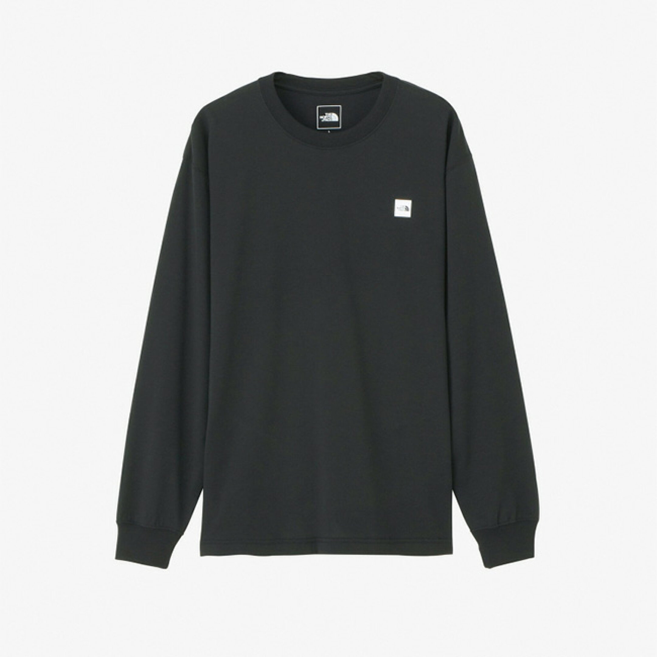 THE NORTH FACE L/S SM BOX LOGO T NT32441 長袖 ロングスリーブ ロングTシャツ ロンT カットソー 無地 ワンポイント シンプル おしゃれ キャンプ アウトドア
