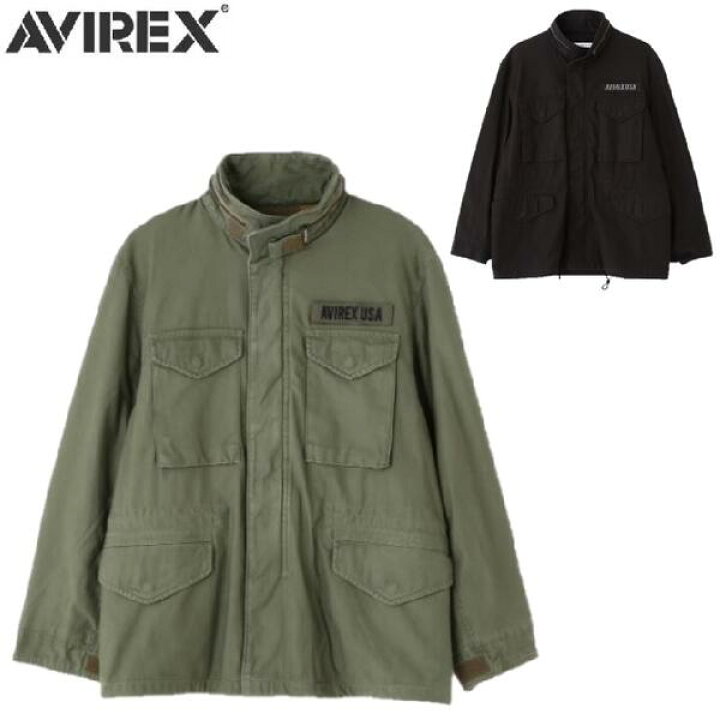楽天市場】AVIREX NEW M-65ミリタリーフィールドジャケットTYPE M-65 