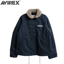 楽天市場】AVIREX（カラーネイビー）（コート・ジャケット｜メンズ 