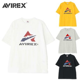 セールAVIREX A-STARプリント半袖Tシャツ SHORT SLEEVE T-SHIRTAスター7833134094アビレックス(アヴィレックス)