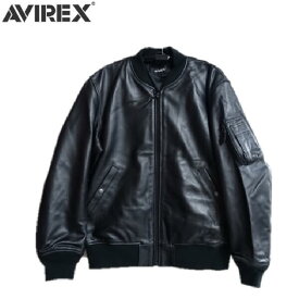 セールAVIREX アヴィレックス レザーMA-1 LEATHER TYPE MA-1レザージャケット 7833250074アビレックス