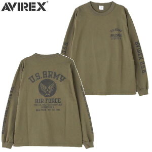 Z[AVIREX U.S.A.A.F.~^[XeVTVcMILL.STENCIL LONGSLEEVE T-SHIRT USA.A.F 7834230015ArbNX(ABbNX)