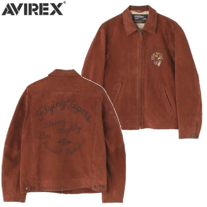 楽天市場】セールAVIREX アヴィレックスエイジドスウェードスーベニア 