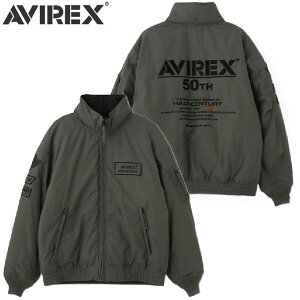 AVIREX(ArbNX)50NOtBbNiCX^hu](tCgWPbg)s50th AnniversarytNYLON STAND BLOUSON 7835252024ABbNX