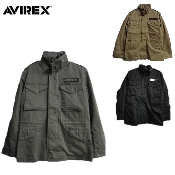 楽天市場】AVIREX☆定番M-65ミリタリーフィールドジャケットBASIC M65