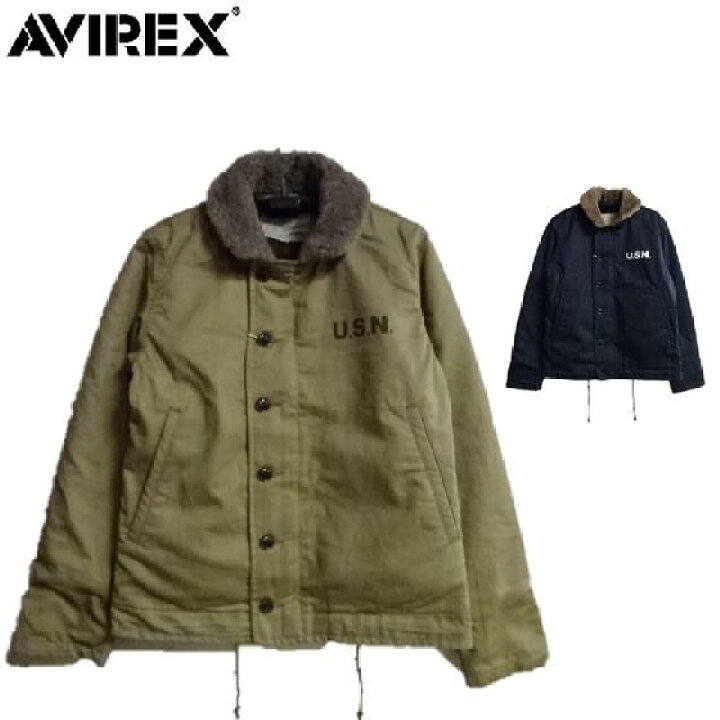楽天市場】セールAVIREXアヴィレックス N-1プレーンデッキジャケットN 
