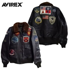 AVIREX (TOP GUN)ゴートレザーG-1ジャケットトップガンGOAT G-1 JACKET TOPGUN 6101063 アビレックス(アヴィレックス)783095009