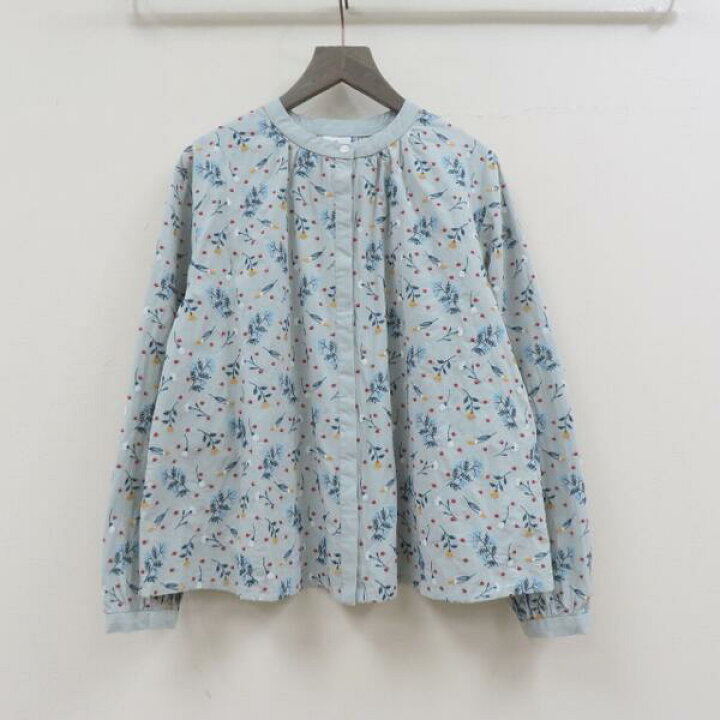 楽天市場】bulle de savonはるの庭刺繍 ブラウスBL-006-26-1b 