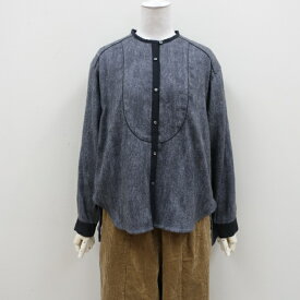 セールqiri（キリ） foggy jacquard blouse　BL-009-23-2qibulle de savon(ビュルデサボン)MADE IN JAPAN(日本製)