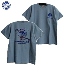 Buzz Rickson's 「319th FTR.INTCP.SQ.」バックプリントミリタリーTシャツMADE IN U.S.A.アメリカ製S/S T-SHIRT BR79408(バズリクソンズ)BuzzRickson's