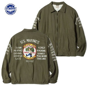 Buzz Rickson'scA[WPbguU.S. MARINE CORPS 3rd MARINE EXPEDITIONARY BRIGADEvTOUR JACKET BR15715{ (oYN\Y)BuzzRickson's MADE IN JAPAN{
