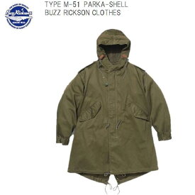 Buzz Rickson's TYPE M-51モッズコートPARKA-SHELL"BUZZ RICKSON CLOTHES"BR12266(バズリクソンズ)BuzzRickson's MADE IN JAPAN日本製