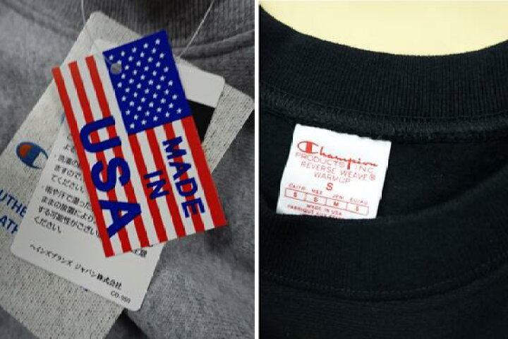 楽天市場】Champion 2024FW米国製リバースウィーブ(赤タグMADE IN USA 