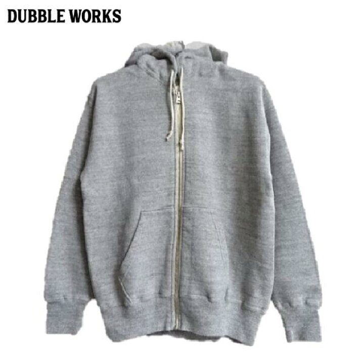 楽天市場】DUBBLEWORKS Lot 88003 吊り編みジップアップスウェット 