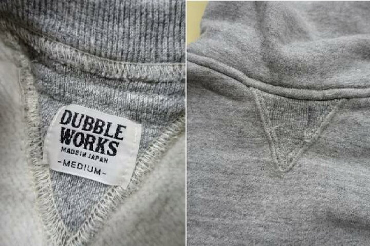 楽天市場】DUBBLEWORKS Lot 86018(後付けパーカー)吊り編みアフター 