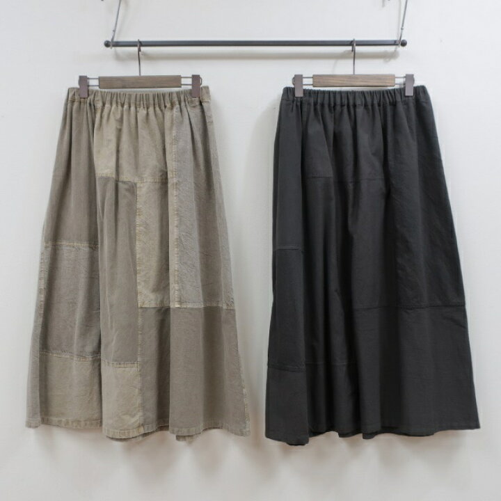 楽天市場】FACTORY☆S-05-24AW ・綿麻デニム＋綿 HAGIHAGIスカートMADE 