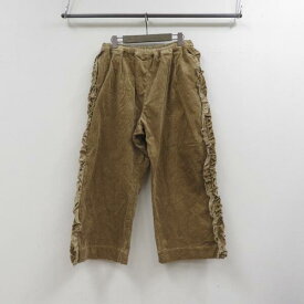 セールGauze#コーデュロイビビアンパンツG1128CORDUROY VIVIENNE PANTSガーゼMADE IN JAPAN(日本製)