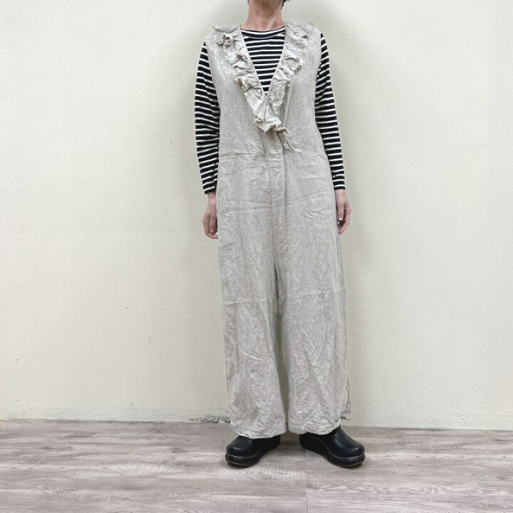 楽天市場】Gauze#アメリ(ameri)フリルサロペット（オールインワン 