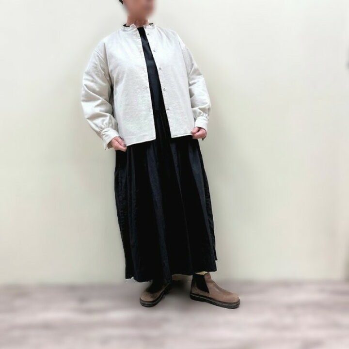 楽天市場】セールGauze#タイニーフリルカラーシャツジャケットG1137