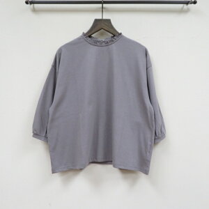 Gauze#�^�C�j�[�t�����v���I�[�o�[(�J�b�g�\�[)G1196 TINY FRILL PULL OVER�K�[�[�iMADE IN JAPAN(���{��)