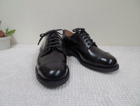 SANDERS1830B　MILITARY DERBY SHOE BLACKラバーソール ブラック(サンダース)