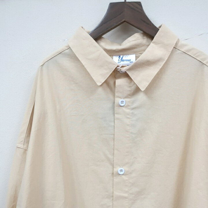 楽天市場】セールYarmo OVERSIZED SHIRTSオーバーサイズ ロングシャツ 